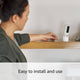 Ring White Pan Tilt Indoor Camera - 360° Pan & 169° Tilt - 1080p HD