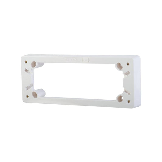 Deta 4 Outlet Mounting Block 26mm Polycarbonate Compact Design