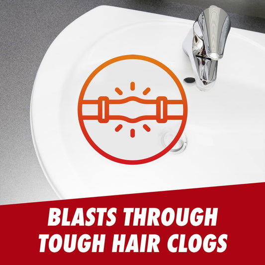 Drano Drain Cleaner Max Gel Liquid 1.2L - Effective on Tough Clogs – view 2 - Auzzistore