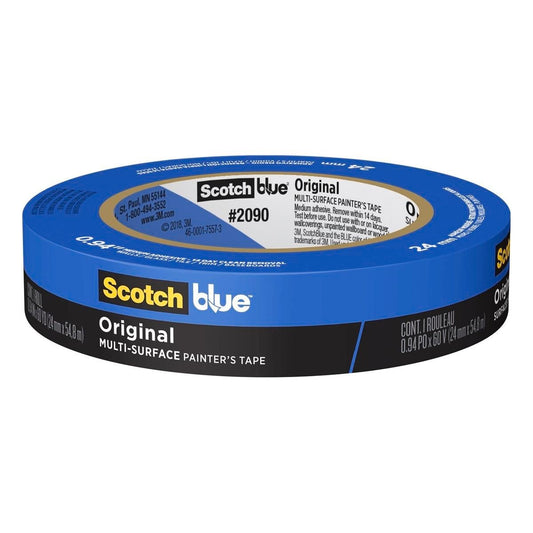 Scotchblue Original Painter's Tape - 24mm x 55m - Multi-Surface - Clean Removal