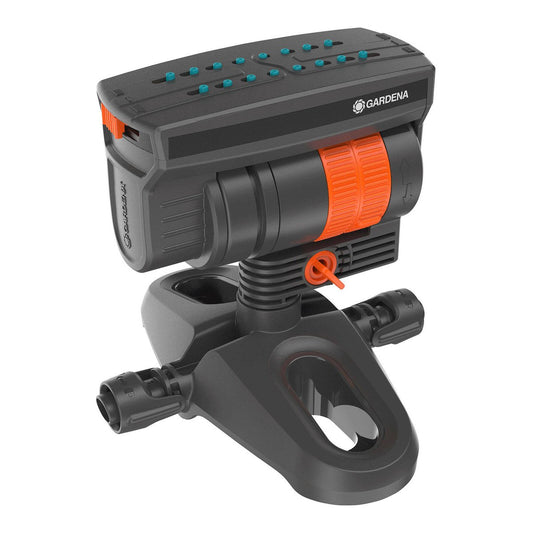 Gardena Micro Irrigation Oscillating Sprinkler OS 90 - 1 to 90 m² - Black - Adjustable Range - Auzzistore
