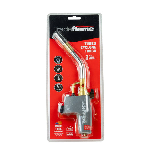 Turbo Cyclone Torch - Heating Tool - 45mm x 115mm x 190mm - Multi-Fuel Compatible – view 2 - Auzzistore