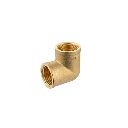 Brasshards 15mm Brass Female Female Threaded Elbow - Lead-Free - Durable - Auzzistore