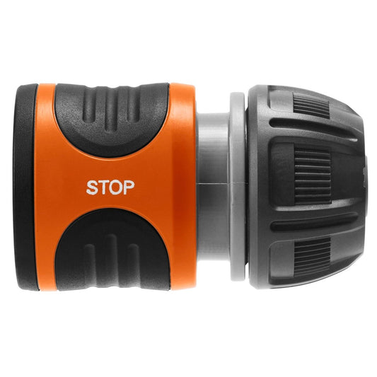 Gardena 13mm Water Stop Hose Connector - Plastic - Ergonomic - Durable – view 2 - Auzzistore