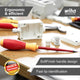 Wiha 5 Piece Insulated VDE Screwdriver Set - Red/Yellow - Ergonomic Design