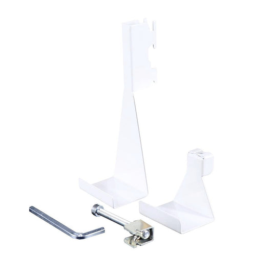 Flexi Storage Over Door Hook - White - Steel - Space Saving Solution
