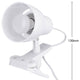 Verve Design White Cassy Clip Lamp - Adjustable Head - Inline Switch - 1.5m Cord