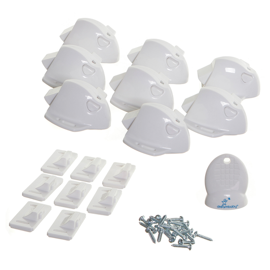 Dreambaby Child Safety Mag Lock - 8 Pack - Plastic - Adhesive – view 2