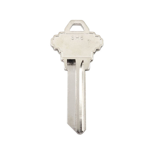 Ehi sh5 Silver Blank Key - Key Blank for House Padlock Locker Keys - Auzzistore