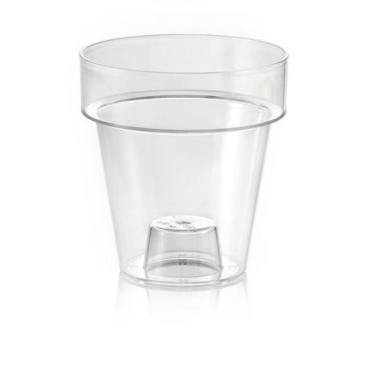 Eden Orchid Planter - 15cm - Polypropylene - Clear Design