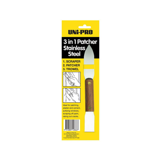 Uni Pro 3 in 1 Patcher Tool - 90mm - Stainless Steel - Multi Use