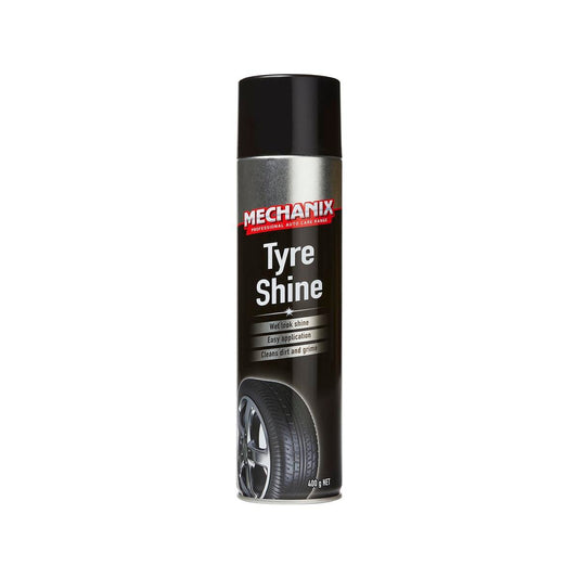 Mechanix Tyre Shine 400g - Superior Shine - Easy Application - Cleans Dirt