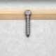 Ramset Ankascrew 12 x 150mm Galvanised Masonry Anchor - Secure & Removable