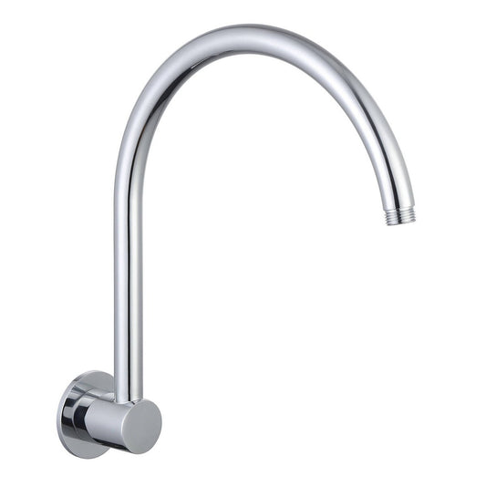 Mondella 300mm Chrome Gooseneck Shower Arm - Durable Stainless Steel