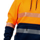 Citeco Orange Hi Vis Taped Hoodie Medium - Reflective Tape - UPF 50+