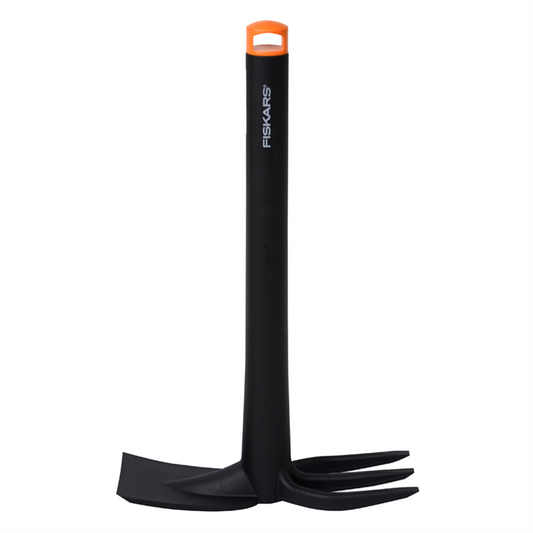 Fiskars Planter Hoe - 199mm x 75mm x 359mm - Nyglass - Lightweight - Auzzistore