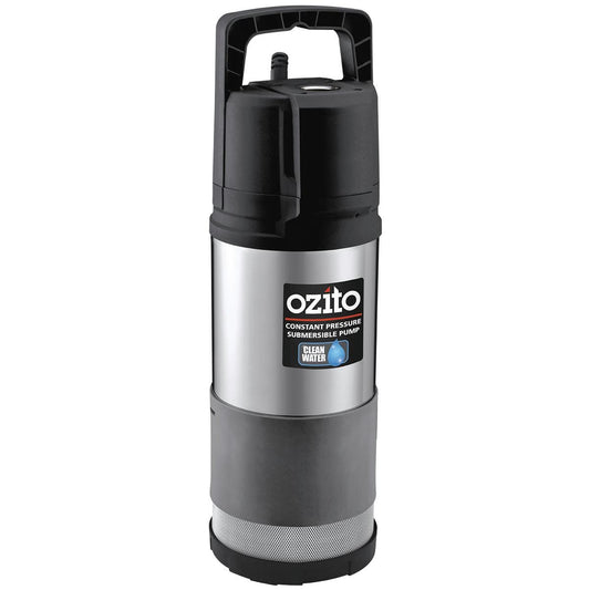 Ozito Constant Pressure Submersible Pump - 1100w - Stainless Steel - Automatic - Auzzistore