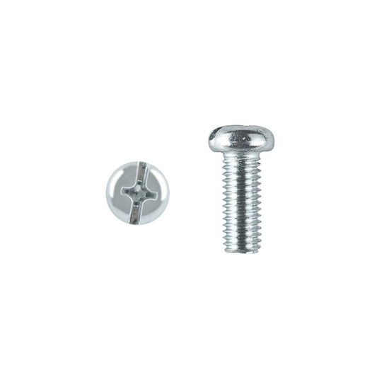 Pinnacle M6 Zinc Plated Round Head Bolts and Nuts 8 Pack - 20mm - Auzzistore