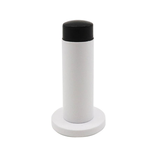 Adoored 60mm White Monument Door Stop T0403 - Wall Protection - Stylish Design - Auzzistore