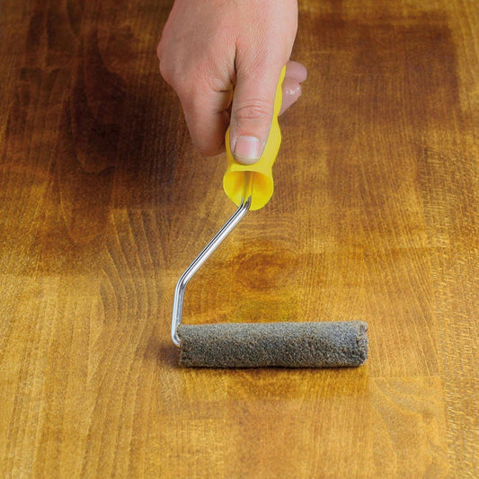 Uni Pro Mini Roller Set - 100mm x 5mm - Mohair - Gloss & Stain – view 2 - Auzzistore
