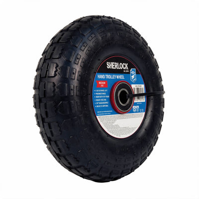 Sherlock Medium Trolley Wheel Assembly - 4.10/3.5-4 - Steel - Durable
