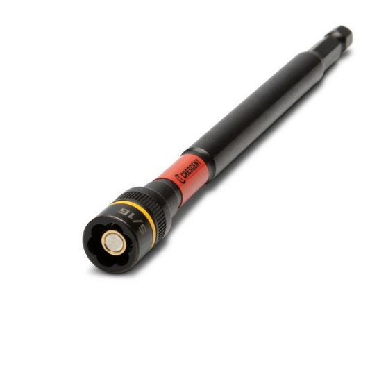 Crescent Bolt Biter Magnetic Impact Nut Driver & Extractor 5/16" x 6" - Bi-Directional, Strong Magnet - Auzzistore