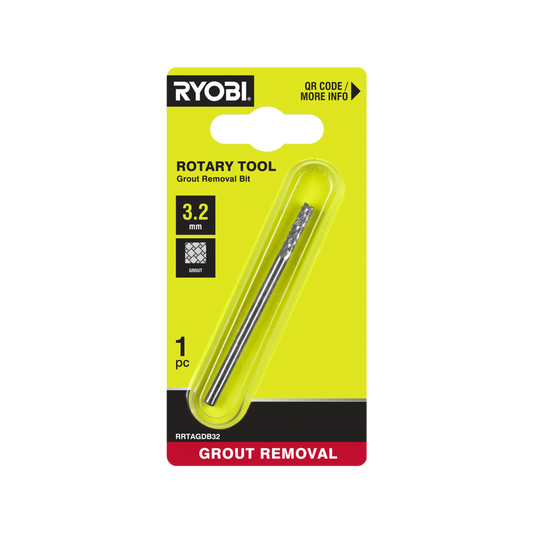 Ryobi Rotary Tool Grout Removal Bit 3.2mm - Efficient Grout Removal - Auzzistore