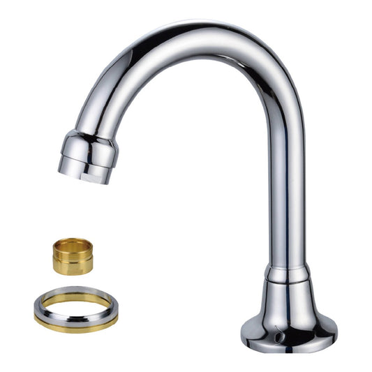 Shaw Mason Chrome Swivel Basin Spout - 115mm - Brass Construction - Durable