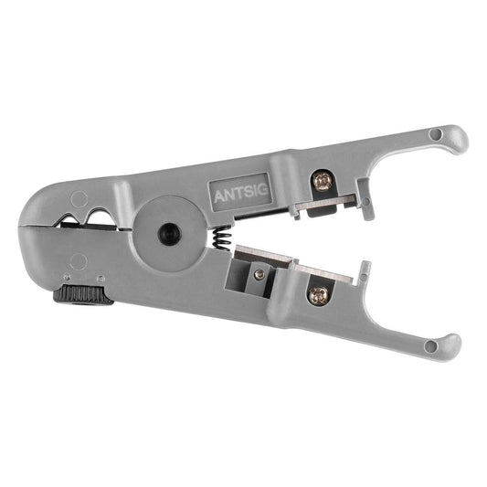 Antsig UTP STP Cable Stripper - 3.5 to 9mm - Plastic - Adjustable Blade