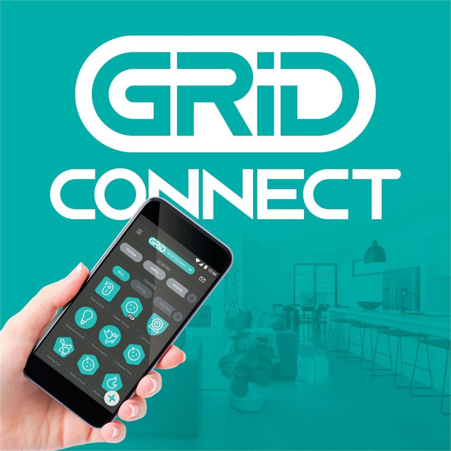 Arlec Grid Connect Smart Plug In Twin Socket With Energy Meter And Surge Protection
