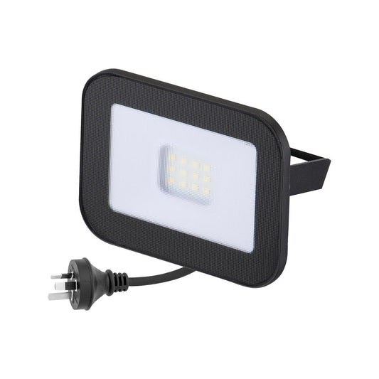 Deta 24W LED Slim Profile Security Flood Light - 2400 Lumens - Black