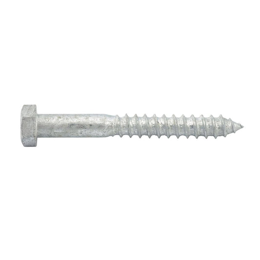 Zenith Coach Screw - M8 x 100mm - Hot Dipped Galvanised - Hex Head - Auzzistore