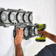 Ryobi Link 2 Piece Wall Rail Set - 838mm x 165mm - Modular Storage Solution