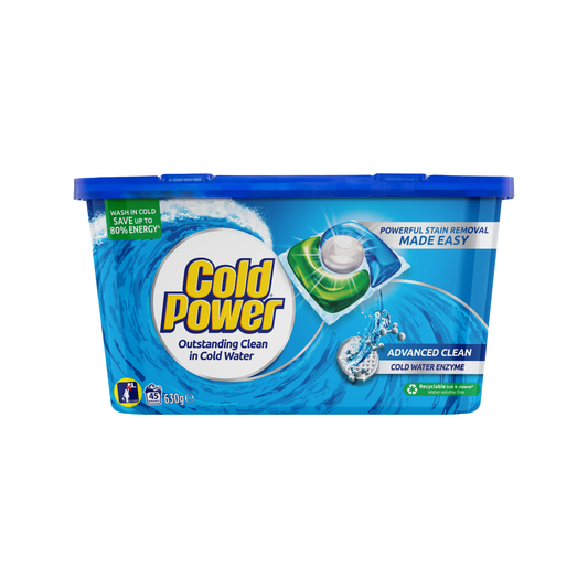 Cold Power Capsules Laundry Detergent - 45 Pack