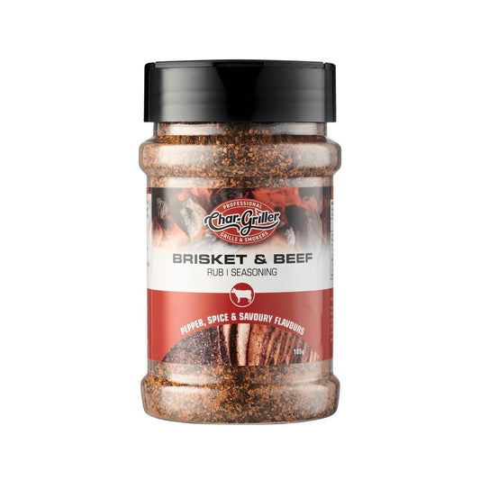 Char Griller BBQ Rub Brisket Beef 185g - Vegan Friendly - Easy Application