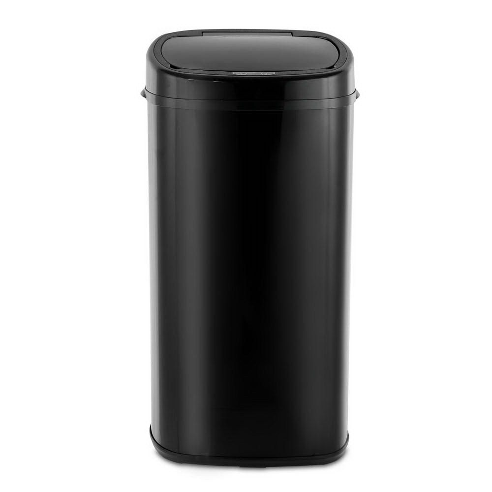 58L Motion Sensor Rubbish Bin - Black | Auzzi Store