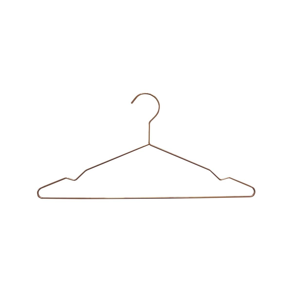 Practa Practa Copper Metal Clothes Hangers 10 Pack 420 x 205mm – Auzzi Store