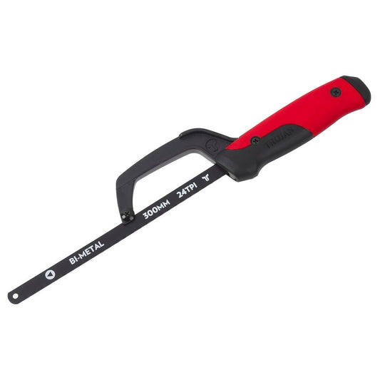 Trojan Mini Hack Saw - 300mm - Bi-Metal - For Soft Metals & PVC