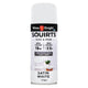 White Knight Squirts 310g White Satin Spray Paint - Quick Dry - Durable Finish