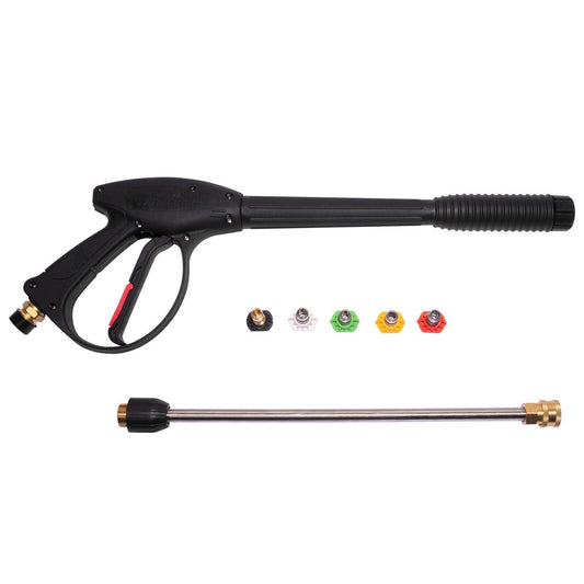 Full Boar Long Spray Handle Kit Fbpsgk 4200 - 400mm Stainless Steel Lance - 5 Nozzles - 4500psi - Auzzistore