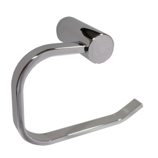 Barelli Chrome Ambiente Single Toilet Roll Holder - 1 Roll - Chrome - 90mm x 145mm x 50mm