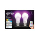 Mirabella Genio B22 800lm RGB Wi-Fi 9W Smart Globe - 2 Pack – view 3