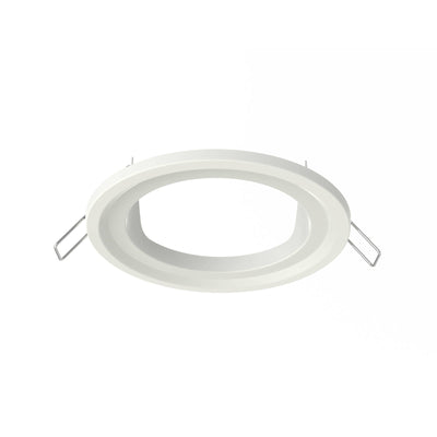 HPM Downlight Extension Plate 130mm Metal White Easy Install