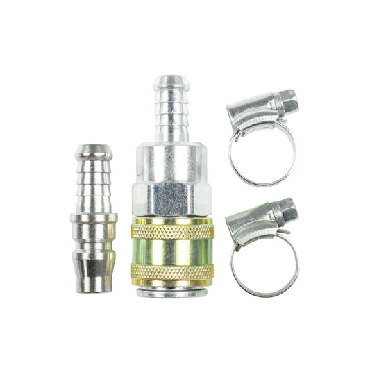 Jflex 3/8" Hose Tail Coupling Kit - Nitto Equivalent - Durable - High Airflow - Auzzistore