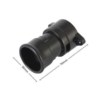 DETA Black Festoon Lamp Holder - B22 Bayonet - 1 Pack - Durable