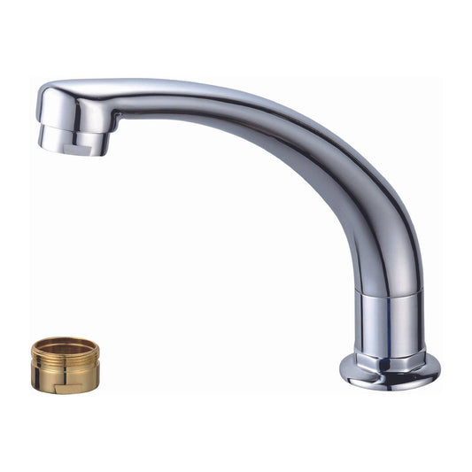 Shaw Mason Chrome Swivel Cast Sink Spout 9L/min - Brass - WELS 3 Star - Auzzistore