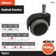 Move It 50mm Furniture Castor Pack - Nylon - 150kg Load - Durable