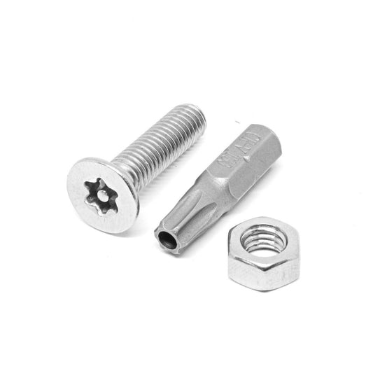 Pinnacle M8 x 25mm Stainless Steel Security Bolts - 8 Pack - Durable