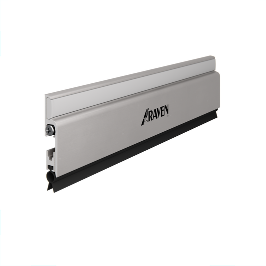 Raven RP60 Door Bottom Seal - 920mm Clear Anodised - Durable Rubber - Auzzistore