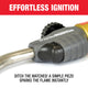Mini Cyclone Torch - Compact Soldering Tool - 38mm x 132mm - Variable Flame Control